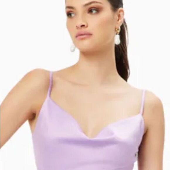 Elliatt Lilac Summer Midi Dress| Size L - Picture 12 of 12